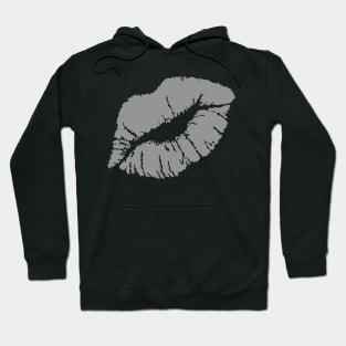 KISSING LIPS-50% GRAY Hoodie